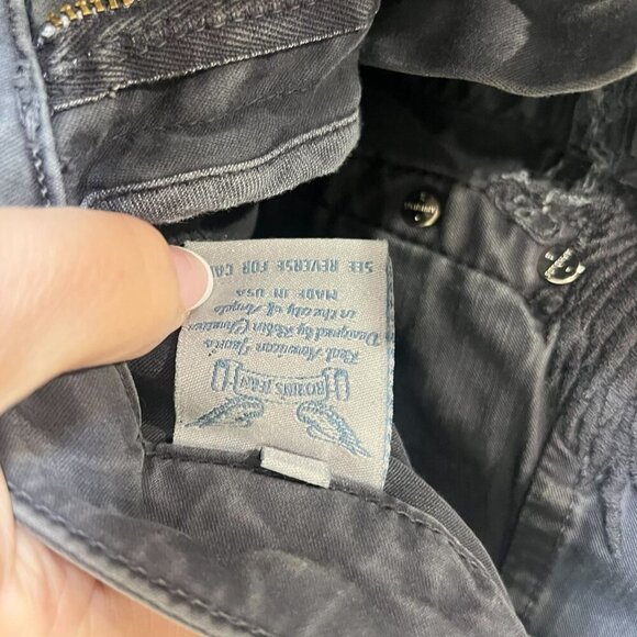 Robins Jean Womens Black Slim Fit Denim Jeans Size 25 - Picture 8 of 10